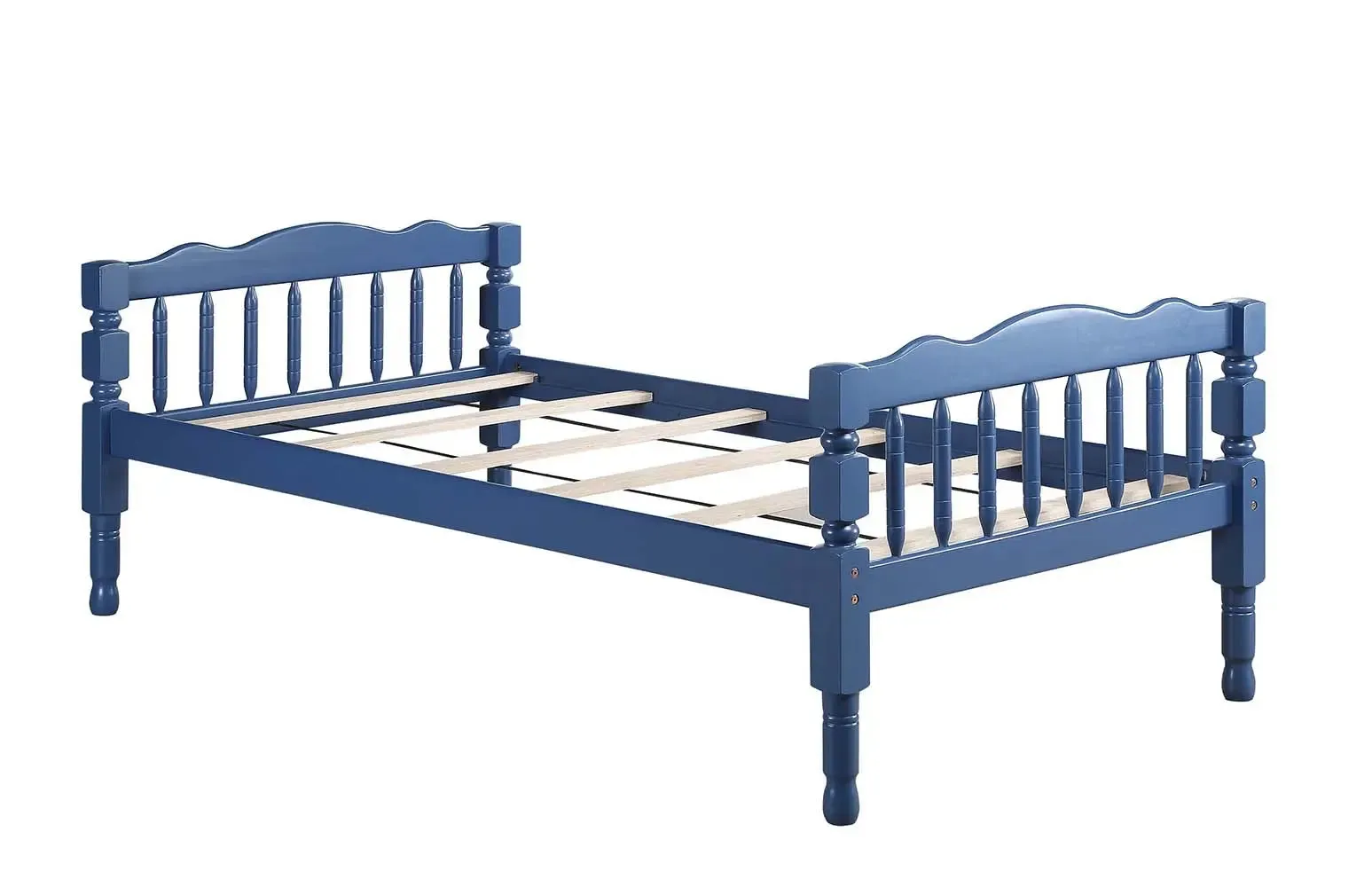 Penny Twin/Twin Bunk Bed, Dark Blue Finish