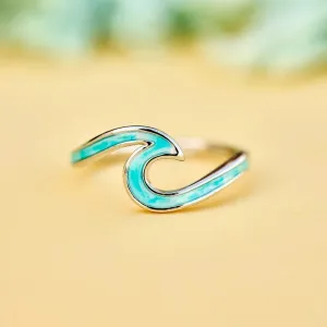 Pura Vida Tie Dye Wave Ring