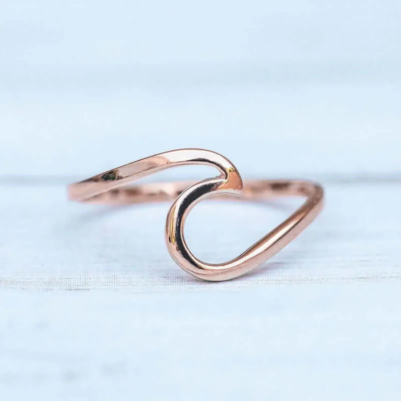 Pura Vida Wave Ring