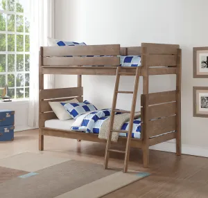 Ranta Antique Oak Bunk Bed (Twin/Twin)