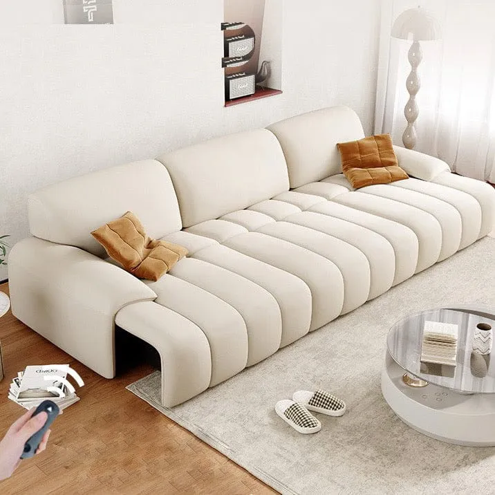 Roy Electric Leather Sofa Bed