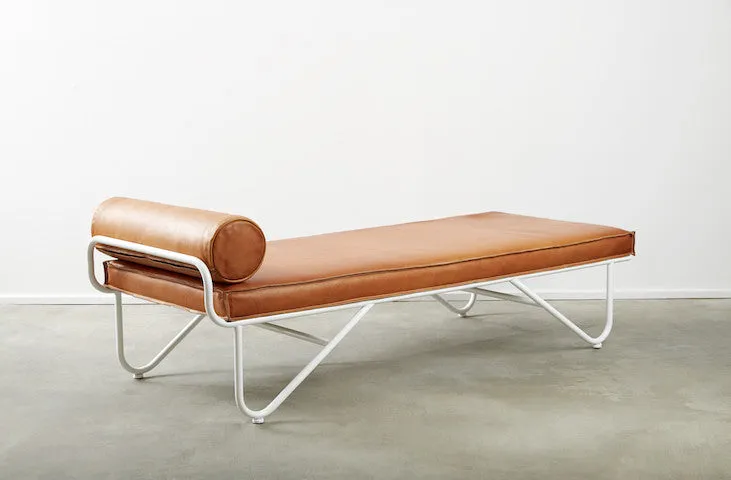 Saddle Leather Chaise