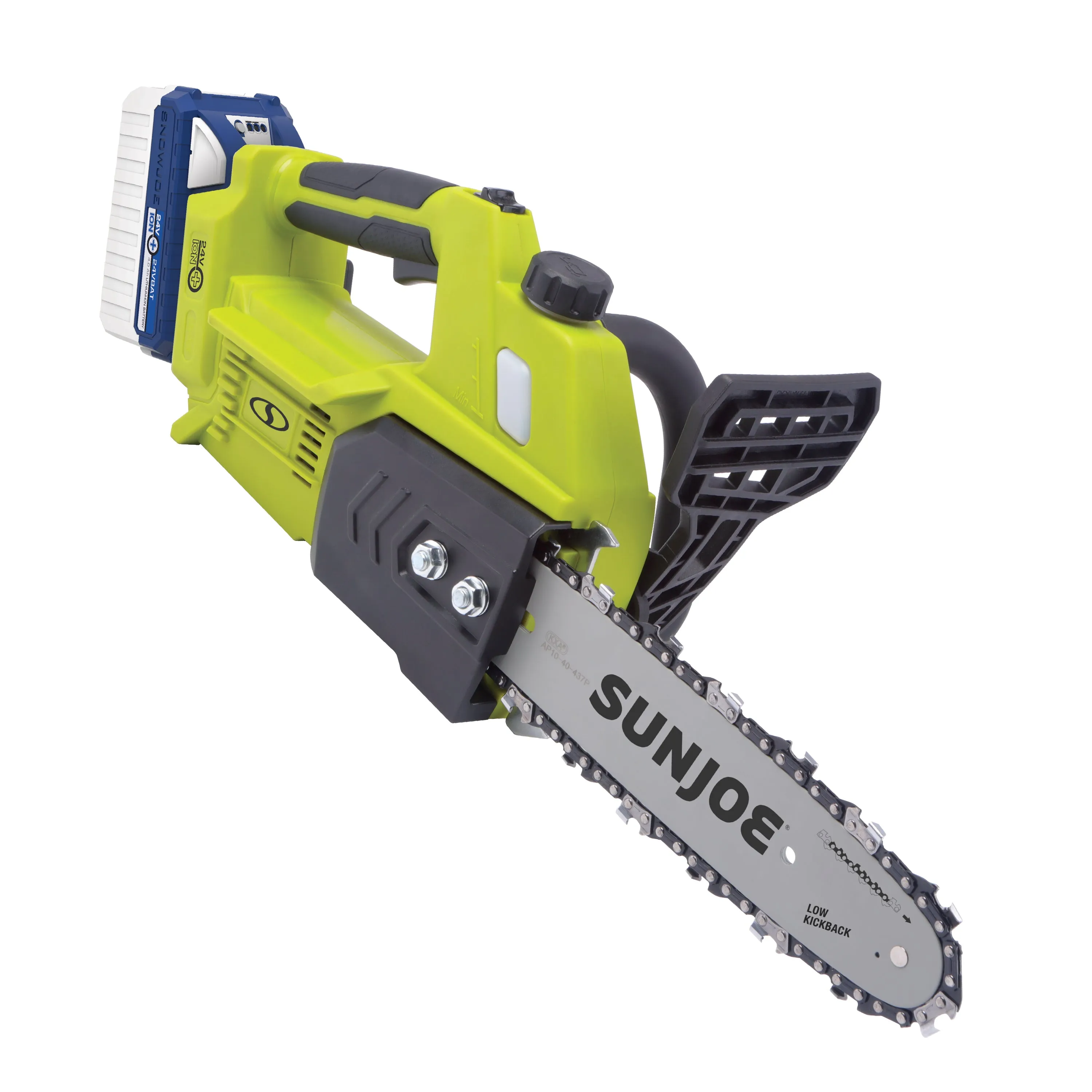 Sun Joe 24V-10CS 24-Volt* IONMAX Cordless Chain Saw Kit | 10-inch | W/ 4.0-Ah Battery   Charger