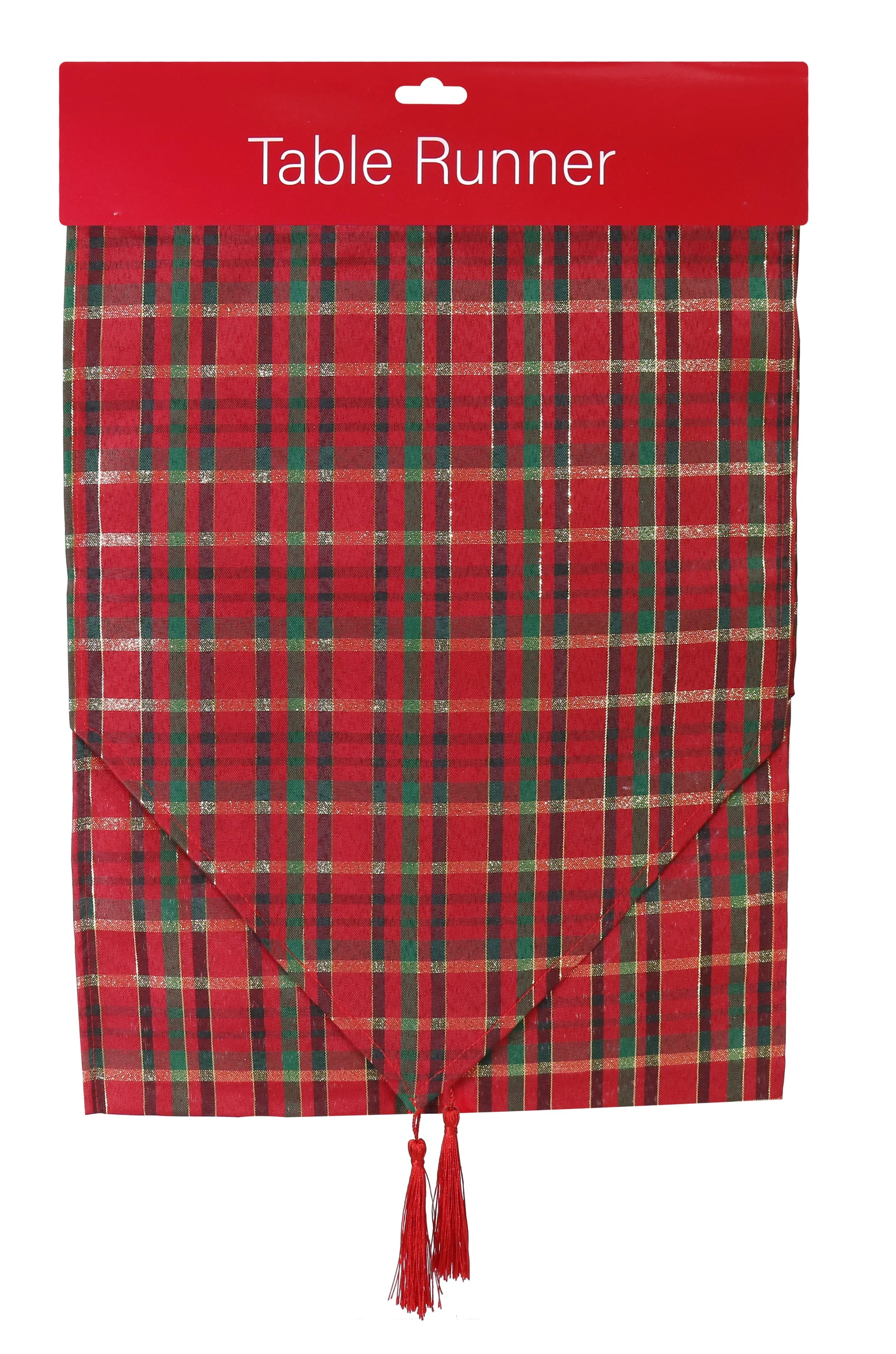 Tartan Metallic Runner 2 Asst (180cm)