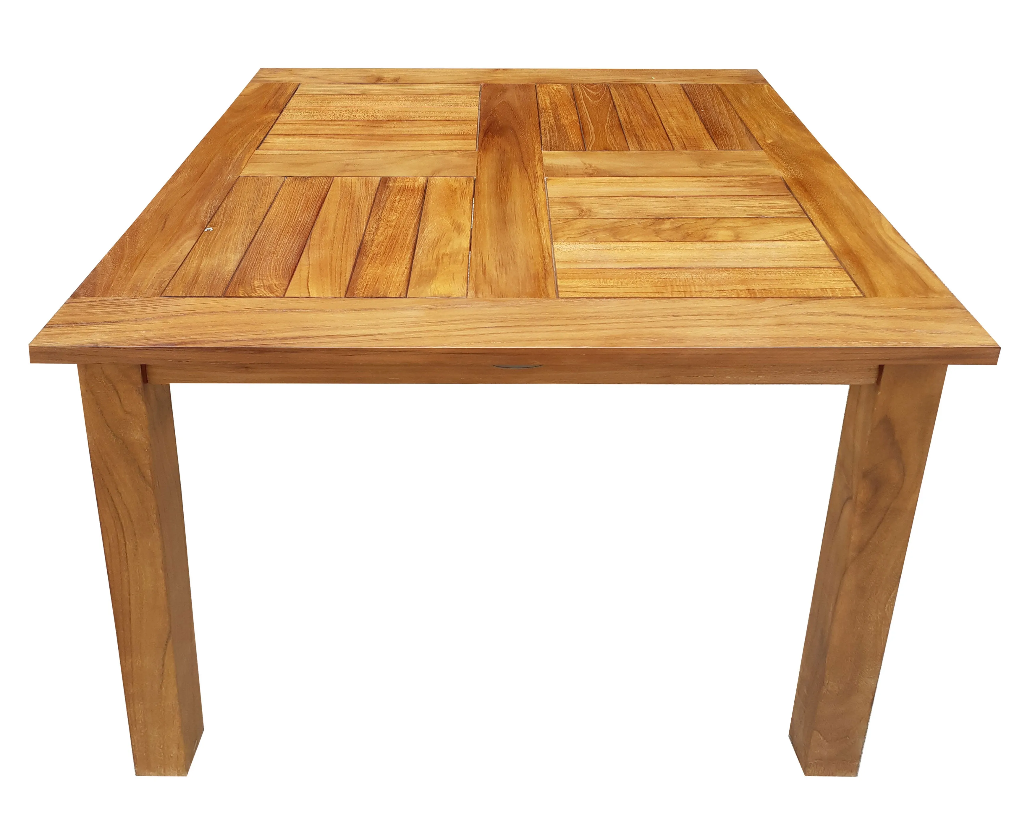 Teak Wood Seville Outdoor Patio Counter Height Bistro Table - 35 inch