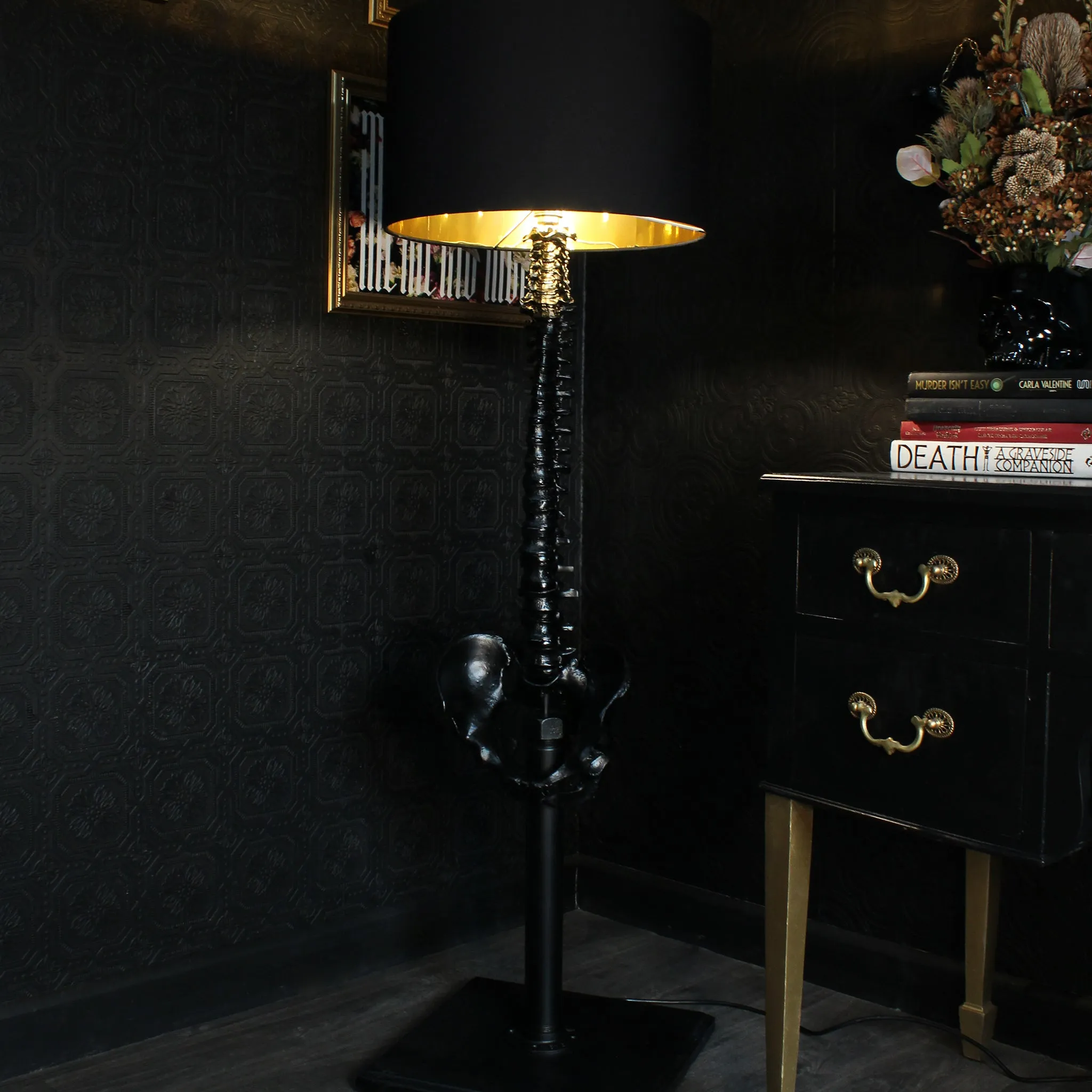 The Spine Floor Lamp by The Blackened Teeth