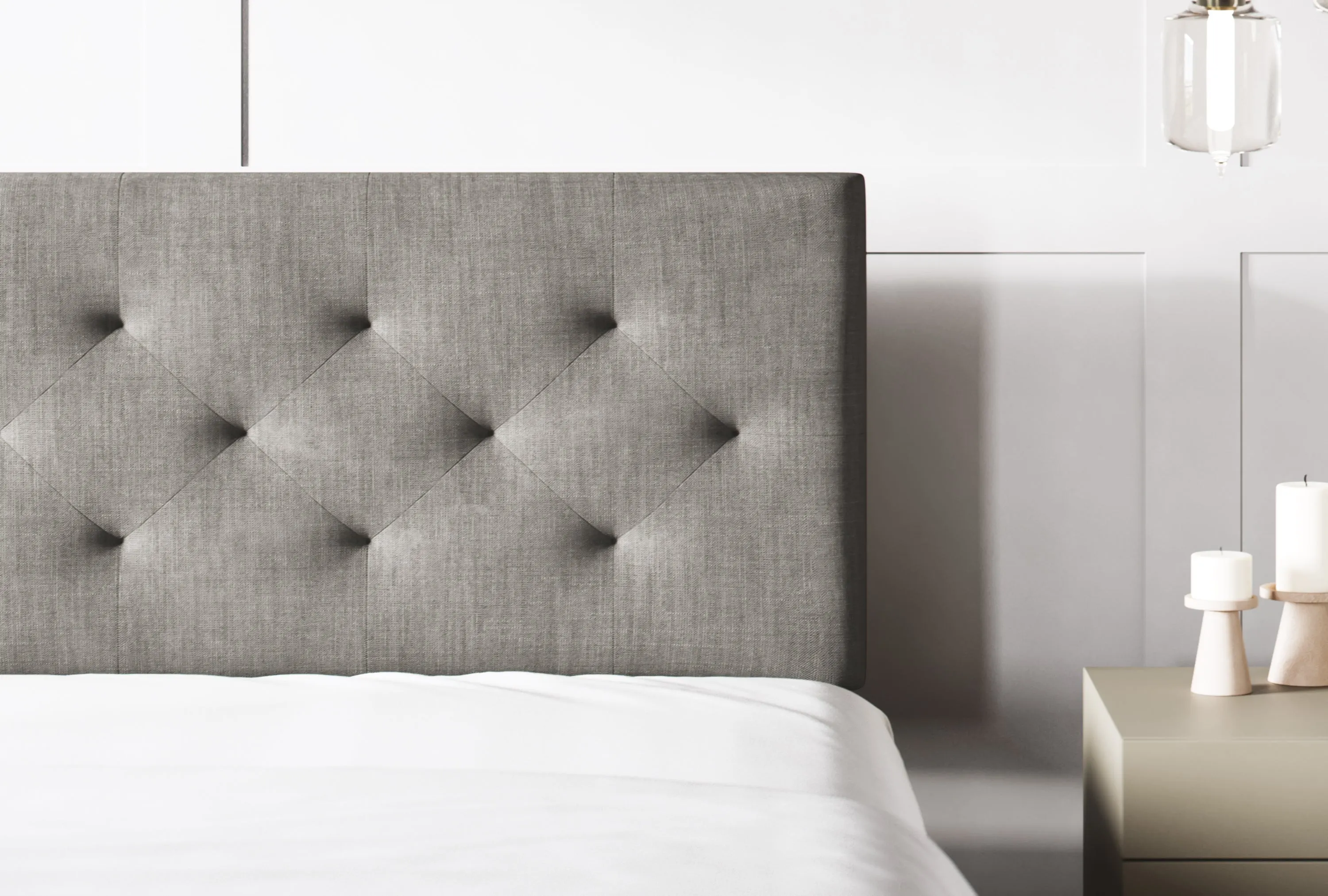 Tufted Mid-Rise Upholstered Headboard