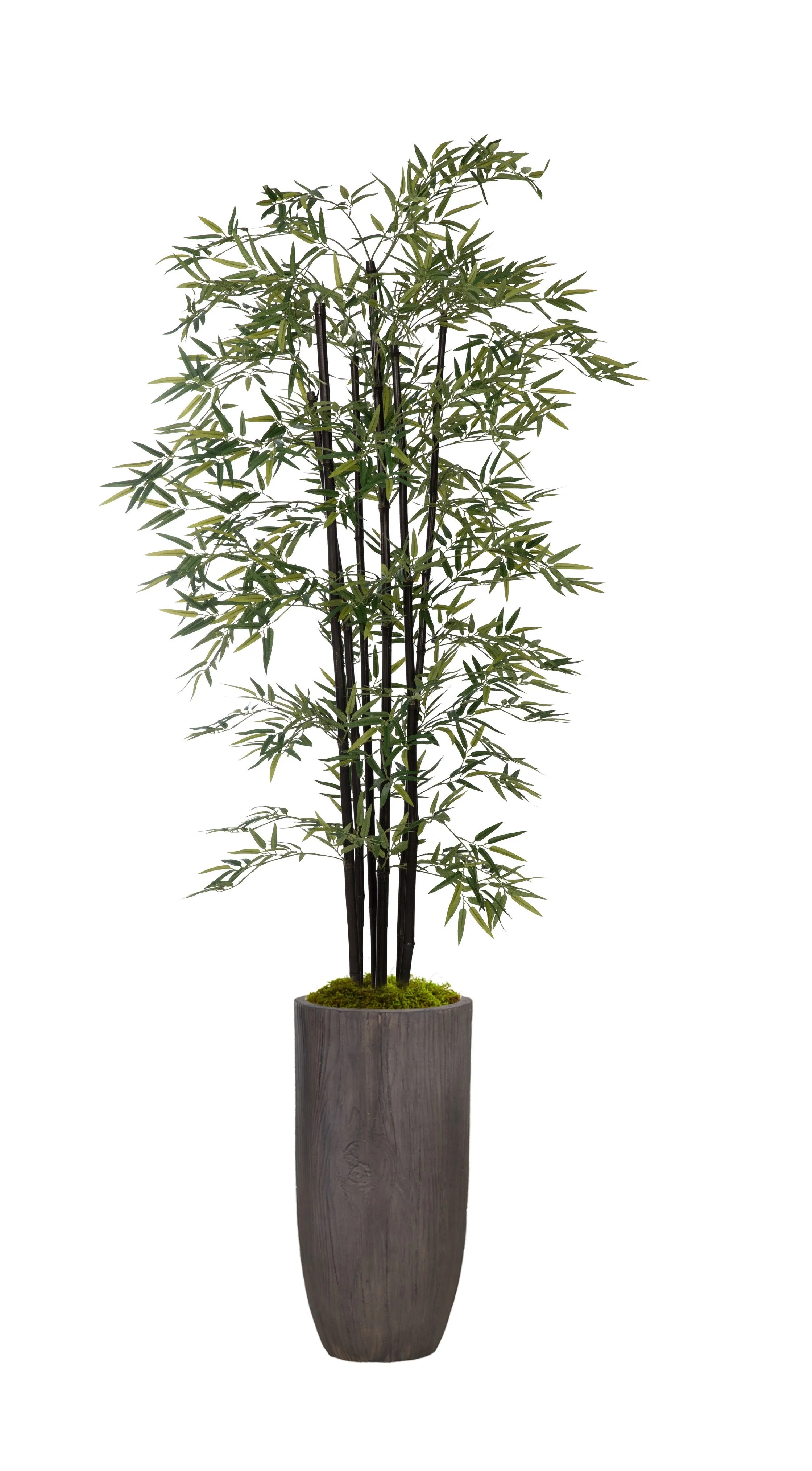 Vintage Home Artificial Faux 72" Tall Bamboo Tree With Eco Planter