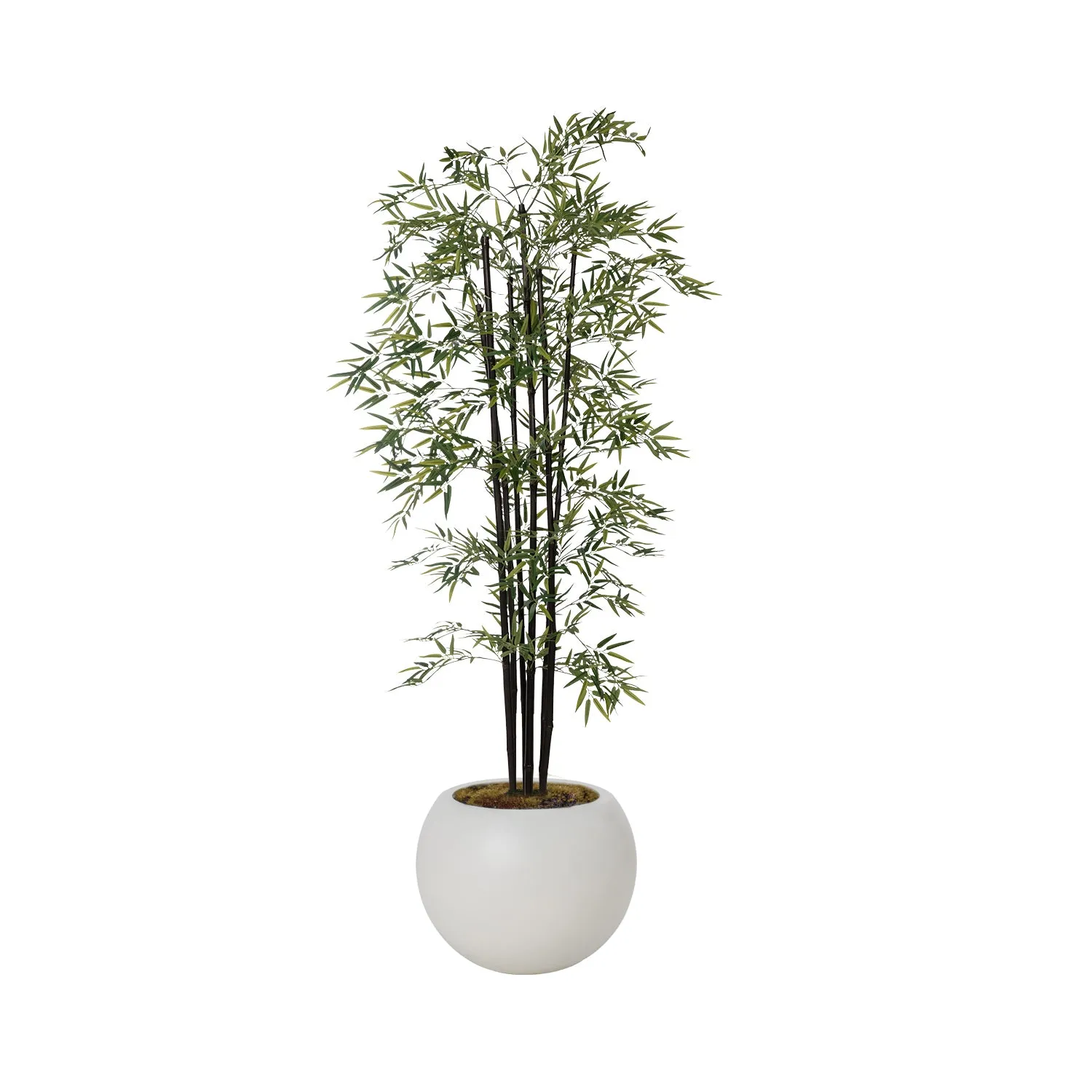 Vintage Home Artificial Faux 72" Tall Bamboo Tree With Eco Planter