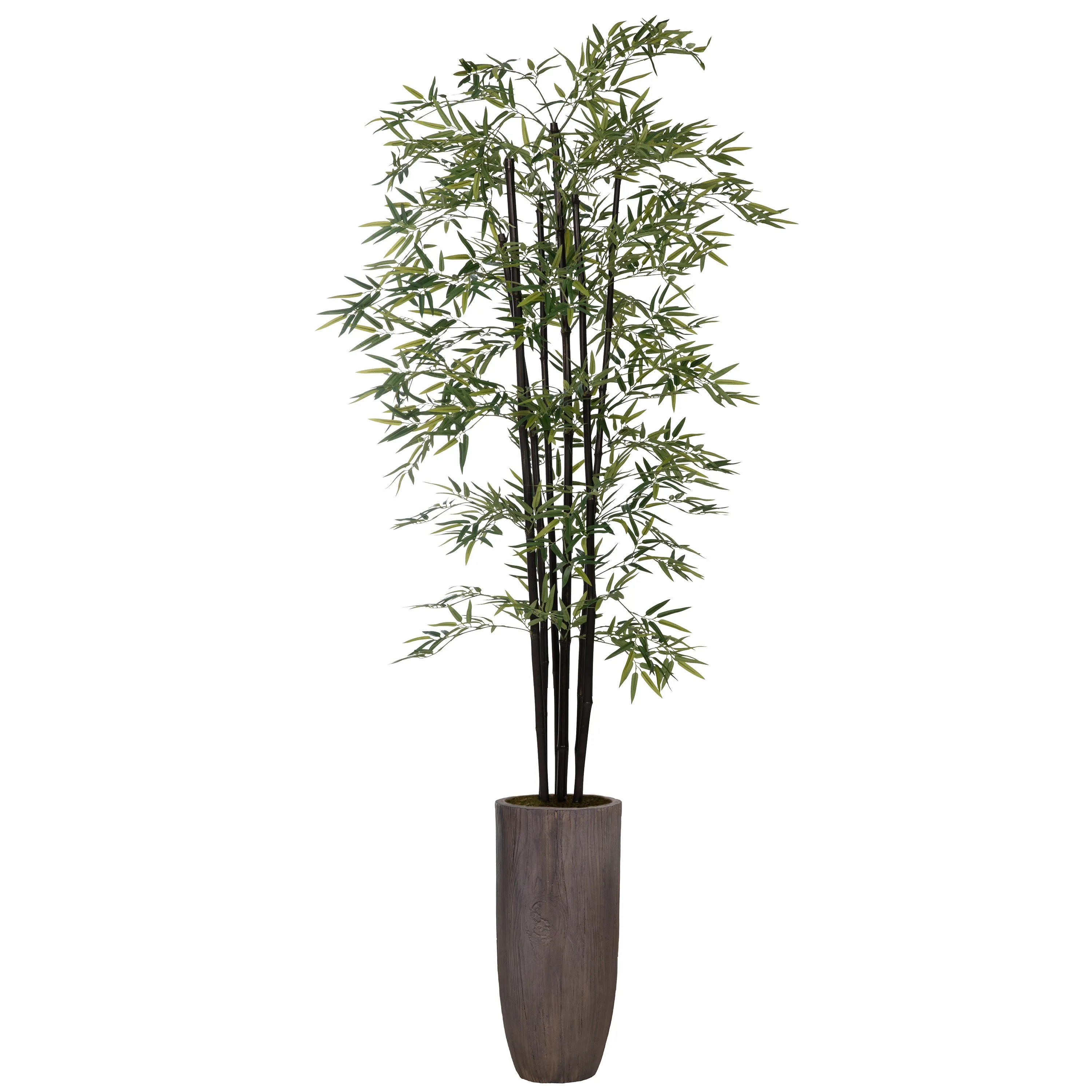 Vintage Home Artificial Faux 72" Tall Bamboo Tree With Eco Planter