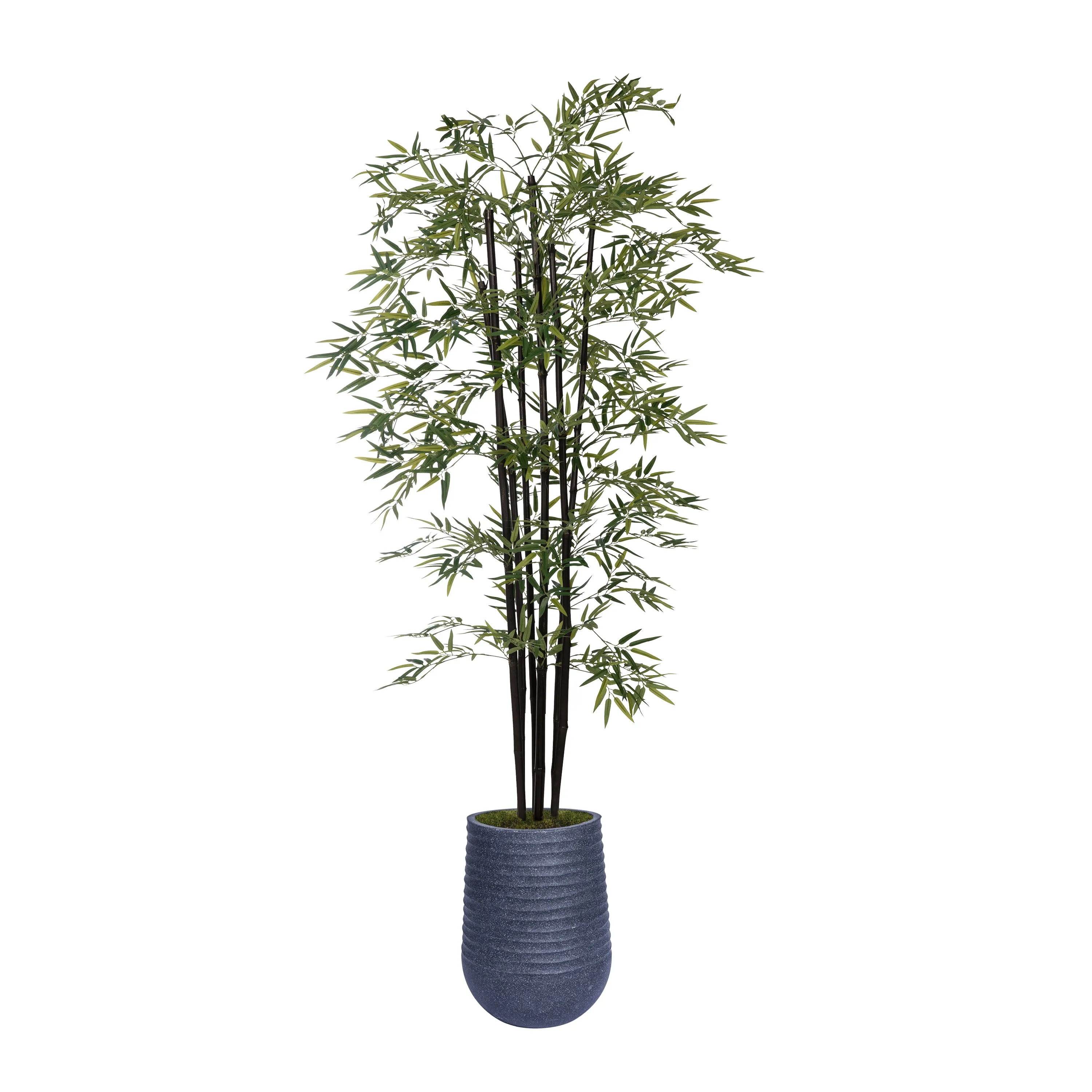 Vintage Home Artificial Faux 72" Tall Bamboo Tree With Eco Planter