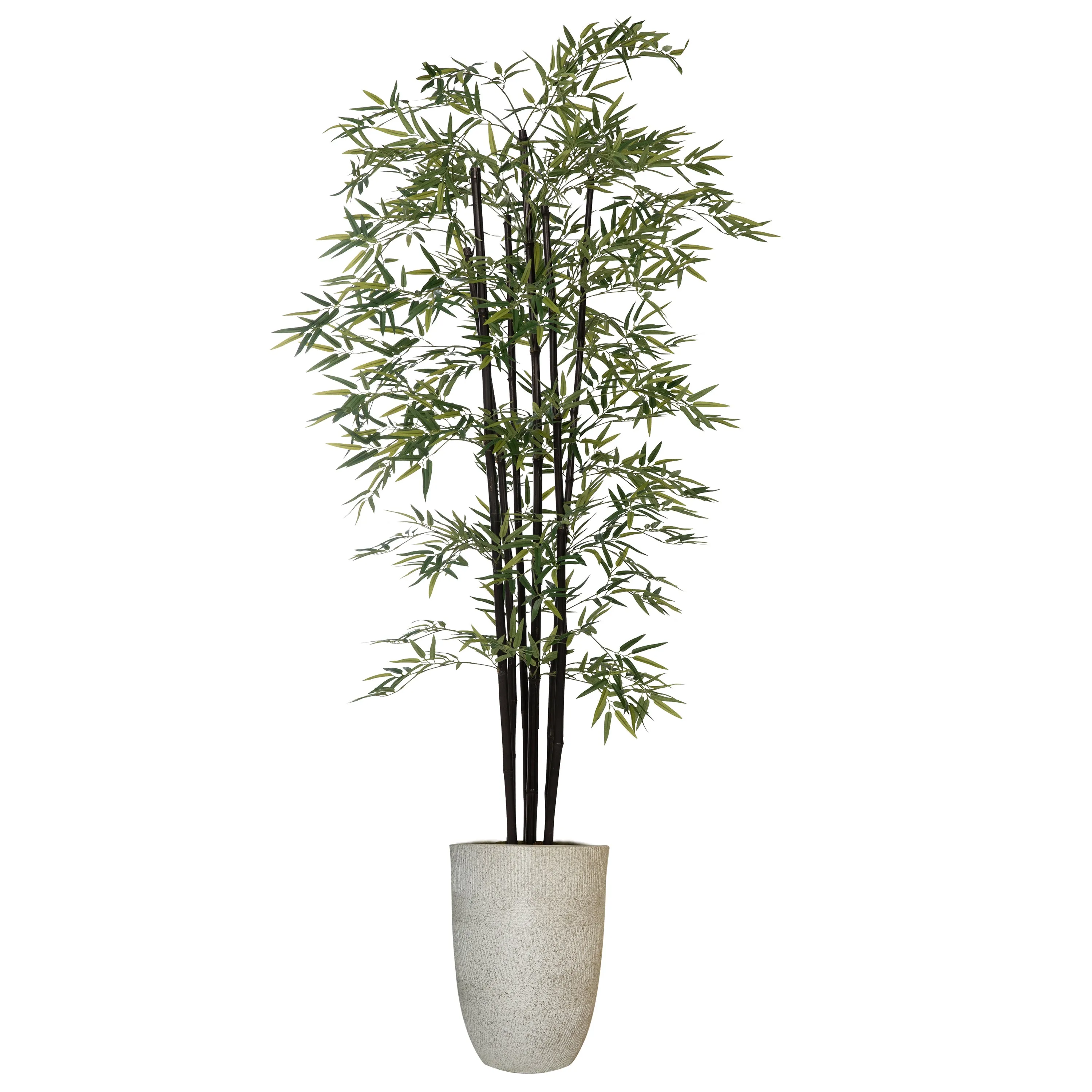 Vintage Home Artificial Faux 72" Tall Bamboo Tree With Eco Planter