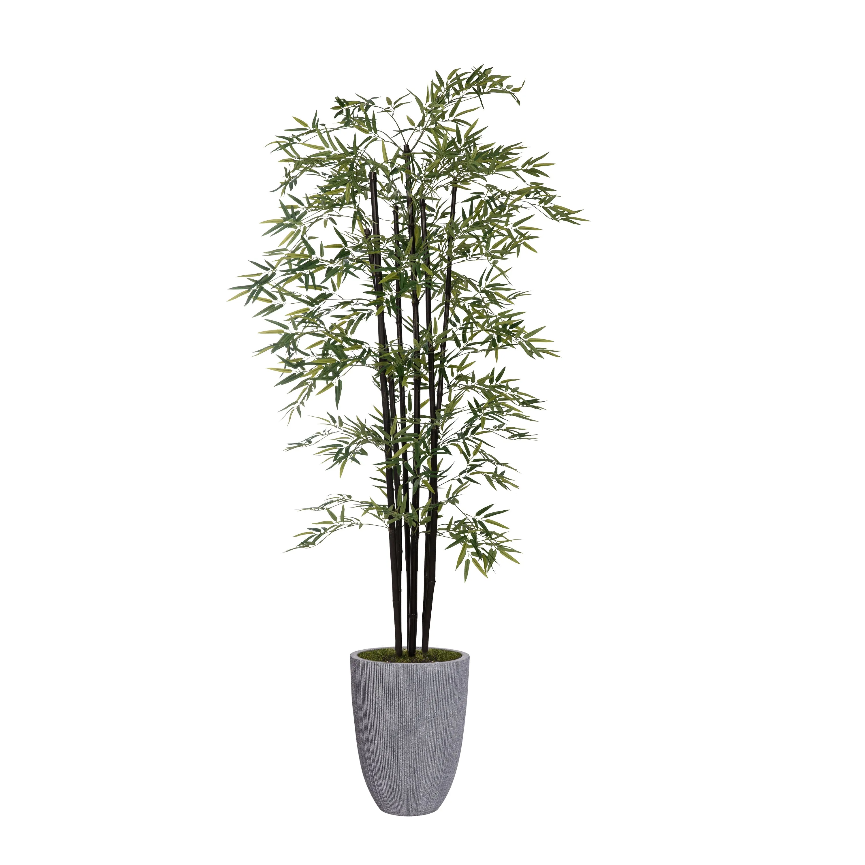 Vintage Home Artificial Faux 72" Tall Bamboo Tree With Eco Planter