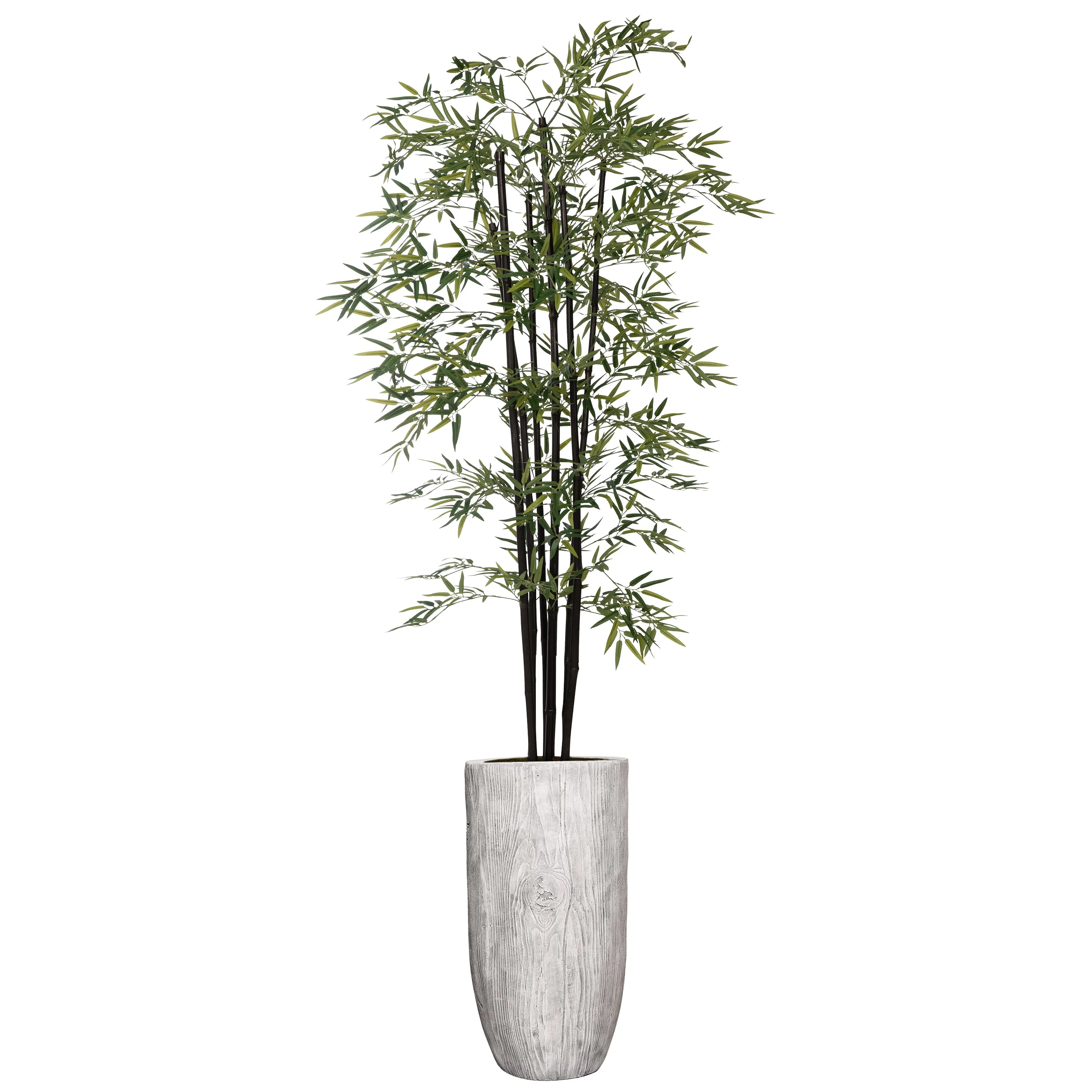 Vintage Home Artificial Faux 72" Tall Bamboo Tree With Eco Planter