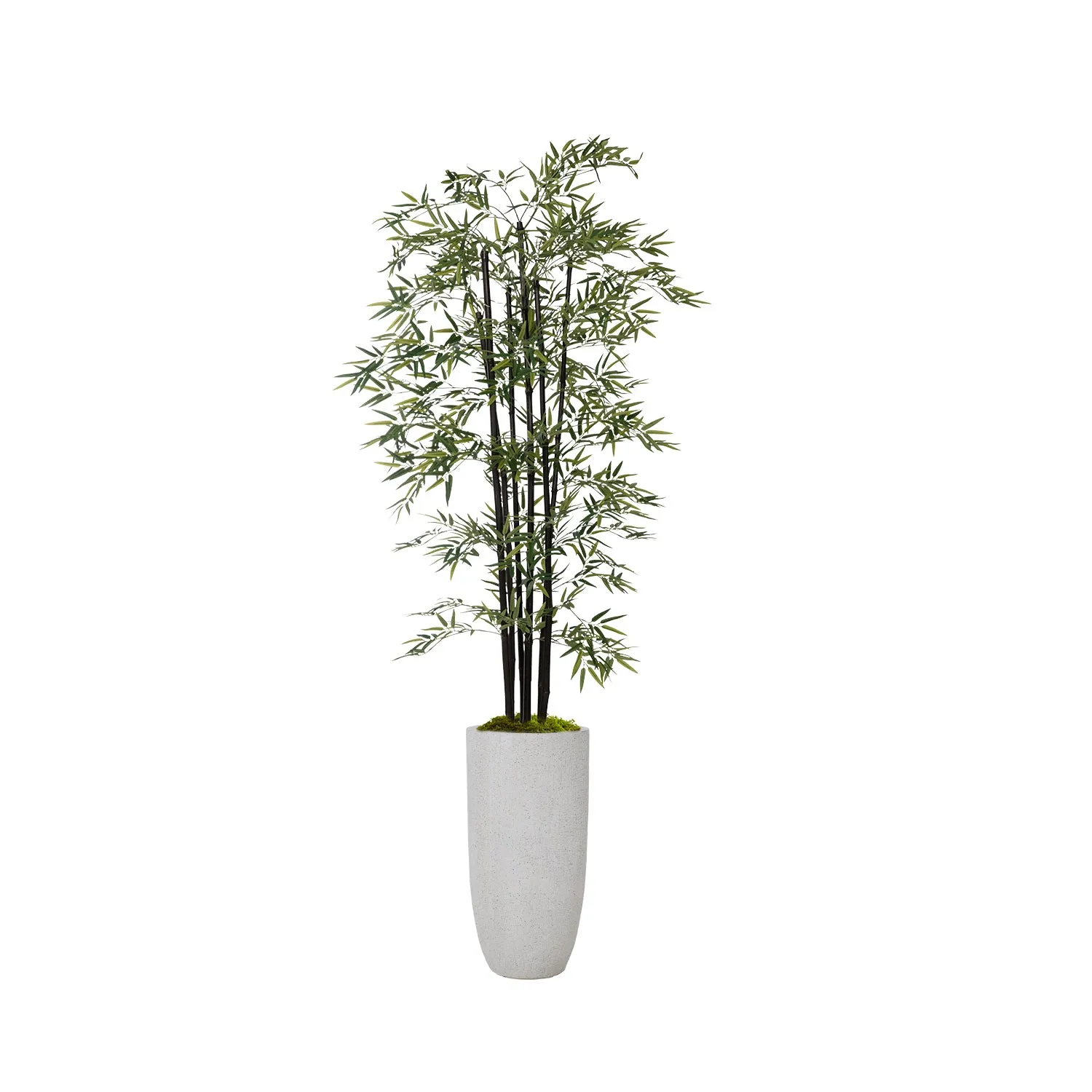 Vintage Home Artificial Faux 72" Tall Bamboo Tree With Eco Planter