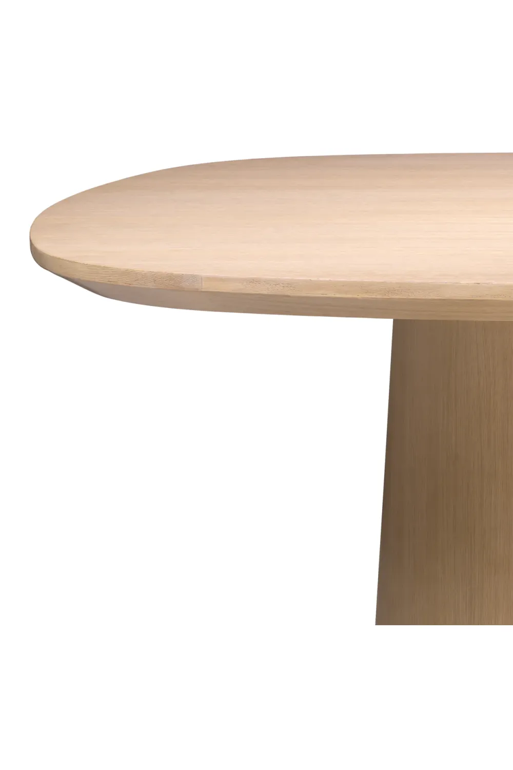 Wooden Pedestal Dining Table | Eichholtz Motto