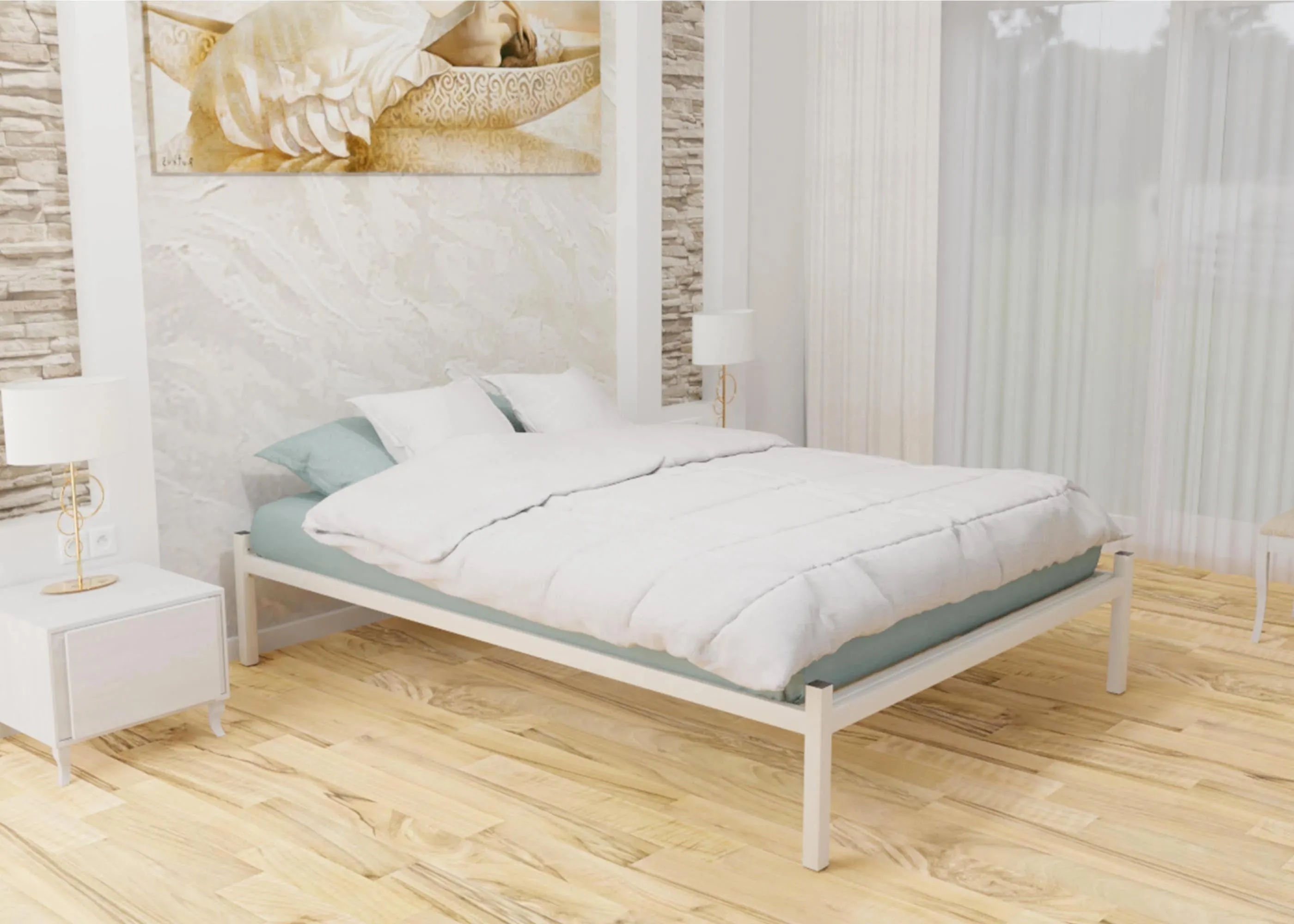 Wyoming Bed with Mattress Bundle