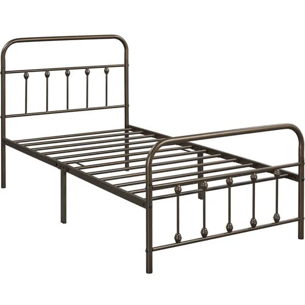 Yaheetech Classic Iron Platform Bed