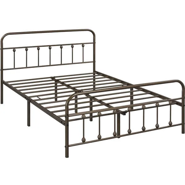 Yaheetech Classic Iron Platform Bed