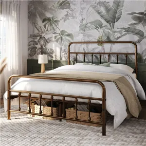 Yaheetech Classic Iron Platform Bed